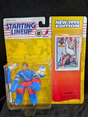 1994 Edition Starting Lineup - Mike Richter - NY Rangers